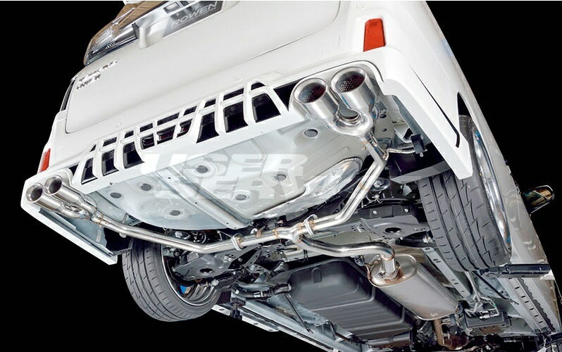 ロウェン ヴェルファイア 30系 前期 PREMIUM01S 3.5L ROWENリヤハーフスポイラー専用 オールステンレス 1T018Z10 ROWEN JAPAN PREMIUM ジャパンプレミアム