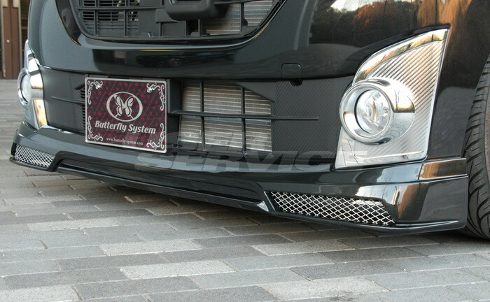 楽天市場】LA600タントカスタム用 ABS製エアロSEVEN フロントリップ