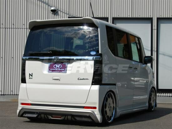 楽天市場】バタフライシステムN BOX カスタム JF1 GLANZ リアハーフ