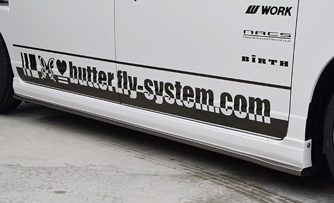 バタフライシステム N-VAN N VAN エヌバン Nバン JJ1/2 サイドステップ 付加タイプ 未塗装 グランツ 個人宅発送追金有|シンシアモール 店