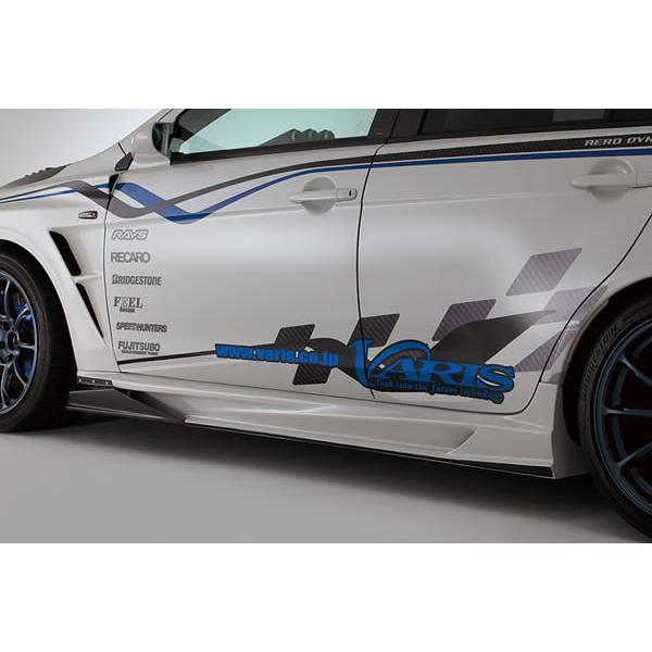 バリス ランエボ10 CZ4A フロントフェンダー+エクステンションカバー FRP 未塗装 VAMI-218 VARIS 17 Ver. Ultimate 67,821円