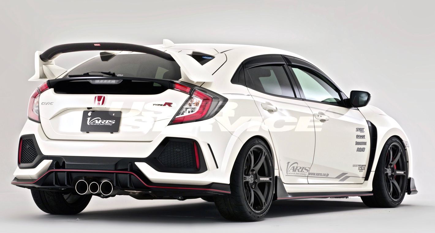 楽天市場 純正 大型 Honda Civic Typer ホンダ シビックタイプr Fk8 100 テールゲートスポイラー 08f02 Tea 070 車の部品屋 C ｐarts