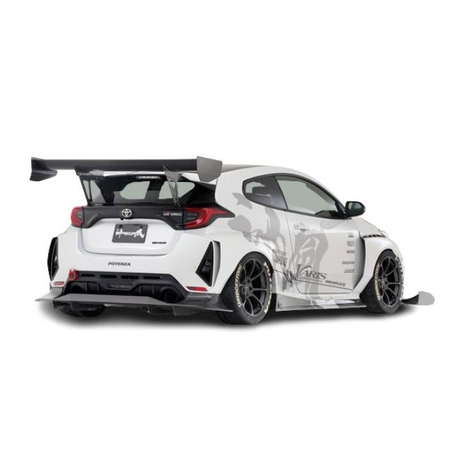 バリス GRヤリス GTウイング 1700 + ウイングベース GR YARIS 神風専用 VATO-390K VARIS KAMIKAZE Ver 神風Ver.|シンシアモール 店