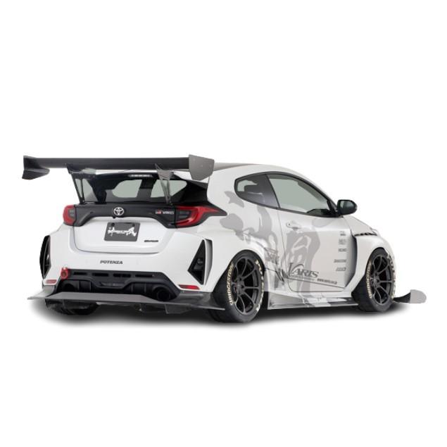 バリス GRヤリス リアバンパーダクト L/R 2P FRP 未塗装 VATO-389 VARIS KAMIKAZE Ver 神風Ver.