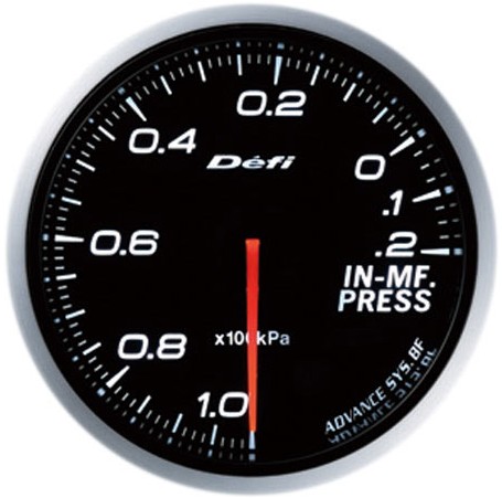 Defi デフィ インマニ計 インテークマニホールドプレッシャー計 60φ DF10101 ADVANCE BF|シンシアモール 店