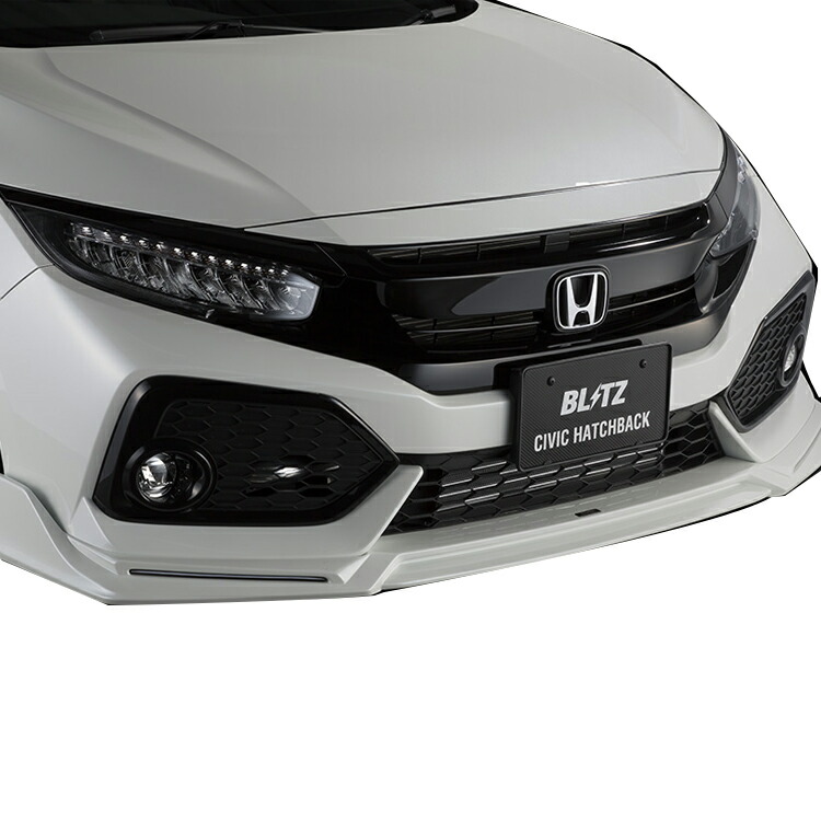 つくねシビックFK7BLITZ AEROSPEEDフロントリップスポイラー AERO SPEED FL CIVIC | BLITZ
