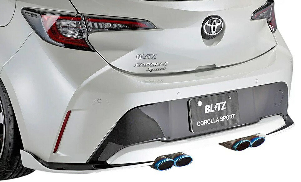 ブリッツ カローラスポーツ カローラスポーツハイブリッド リアディフューザー ABM FRP製 塗装済 60331 BLITZ AERO SPEED R-CONCEPT 直