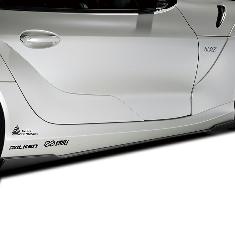 ブリッツ GRスープラ DB82 サイドステップ FRP製 未塗装 60398 BLITZ AERO SPEED R-CONCEPT 直