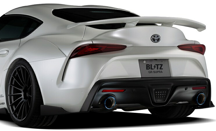 ブリッツ GRスープラ DB82 リアバンパーフィン FRP製 未塗装 60404 BLITZ AERO SPEED R-CONCEPT 直 40,458円