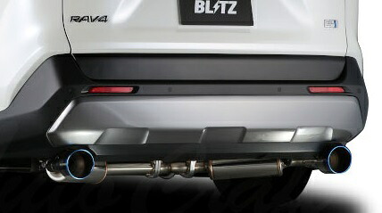 ブリッツ RAV4 AXAH54 マフラー チタンカラー 63185Ｖ BLITZ NUR-SPEC CUSTOM EDITION ニュルスペック カスタムエディション