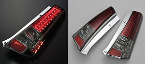 ファブレス ワゴンR MH23 レッド＆スモーク テールレンズキット LED FABULOUS｜シンシアモール 店