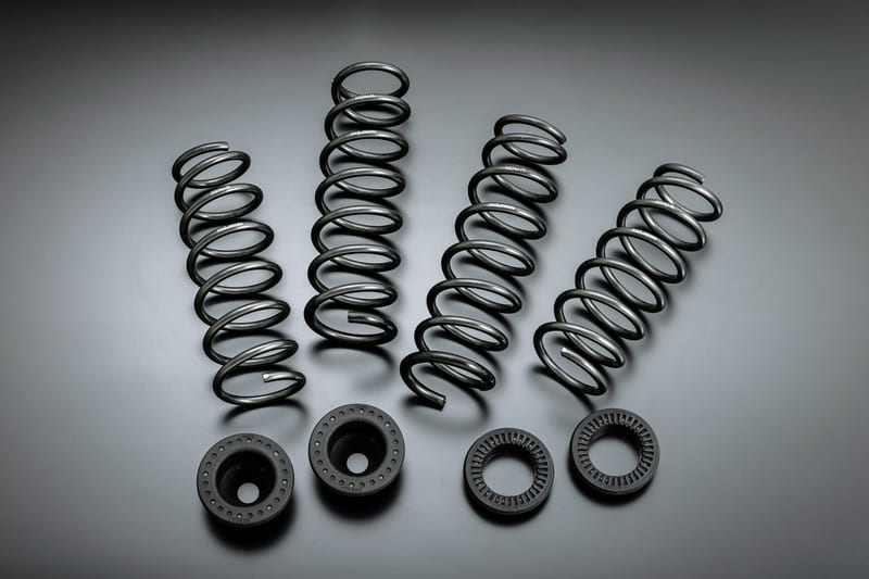 ムーンフェイス ジムニー シエラ JB74W チューンドコイルスプリング SCS74J MOONFACE画像