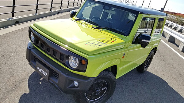 乱人 ジムニー ジムニーシエラ JB64W JB74W アイライン FRP 未塗装 RANDO RANDO Style 乱人スタイル|シンシアモール 店