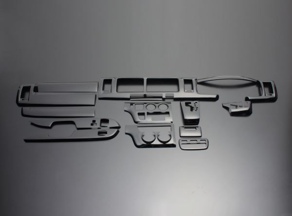 フェガーリ ハイエース レジアスエース 200系 ハイグレード インテリアパネル 15ピース PLT683 FEGGARI｜シンシアモール 店