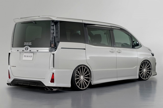 ロジャム ヴォクシー 80系 ZRR8W 前期 リアディフューザー ABS 未塗装 20-rdf-vn80zs ROJAM IRT GENIK ジェニック|シンシアモール 店