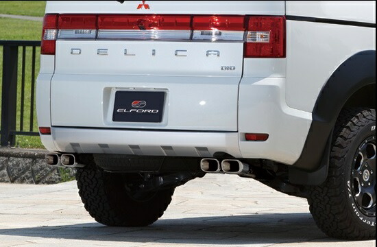 楽天市場】デリカD5 DBA-CV5W 前期 マフラー GVE-006PO GANADOR