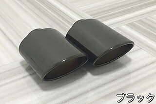 ブイビジョン LX600 3BA-VJA310W 左右2本出し サイドマフラー オーバルブラック V-VISION｜シンシアモール 店