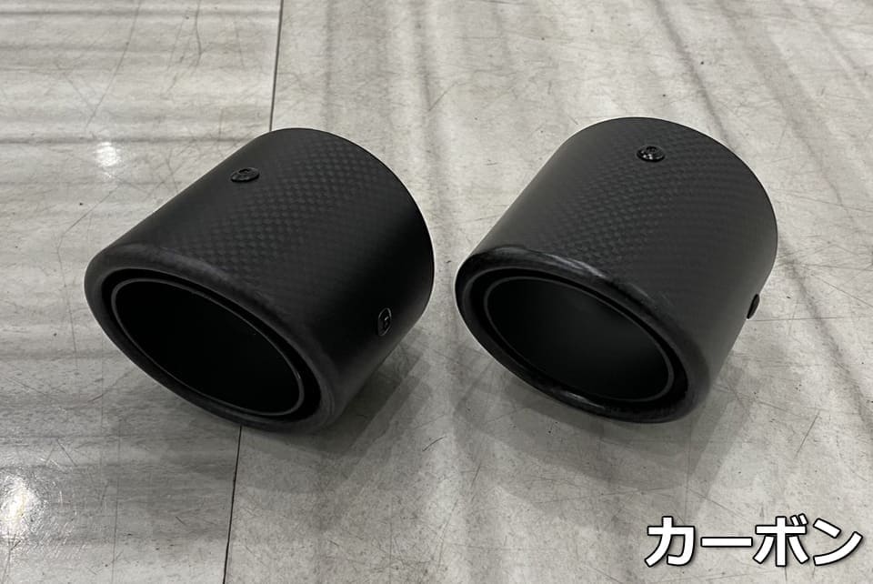 ブイビジョン ジムニーシエラ JB74W 左右2本出し サイドマフラー カーボン V-VISION｜シンシアモール 店