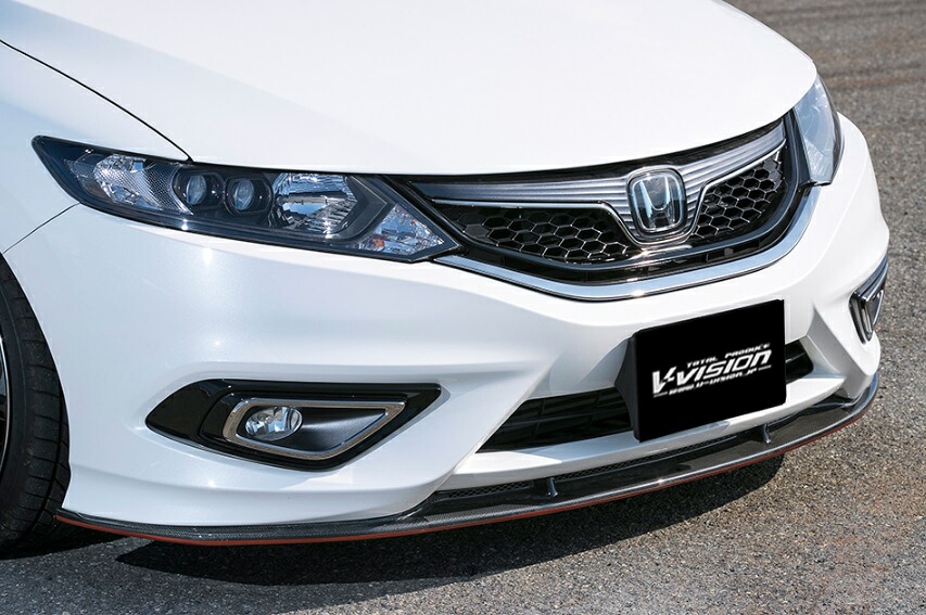 V-VISION ジェイド フロントリップスポイラー カーボン ブイビジョン