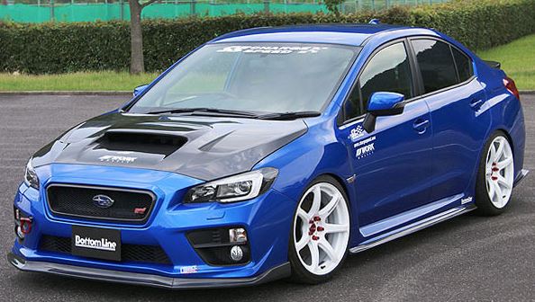 チャージスピード WRX STI S4 VAB VAG A-C型 ボトムライン 3点セット TYPE-1 タイプ1 FRP 未塗装 BottomLine ボトムライン｜シンシアモール 店