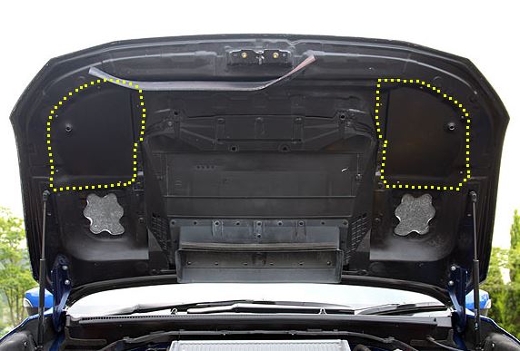 チャージスピード WRX STI S4 VAB VAG A-G型 ボンネットレインカバー FRP 未塗装 撃速チャージスピード