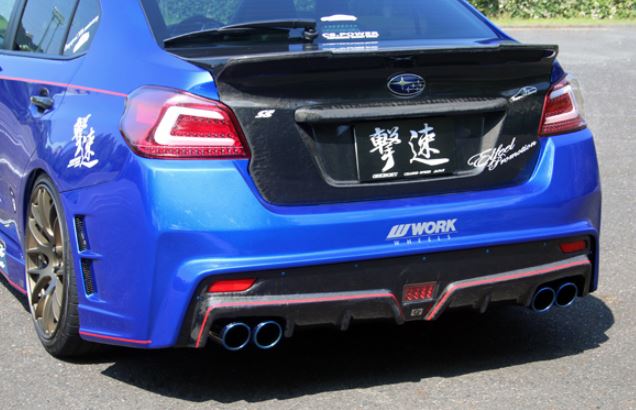 チャージスピード WRX S4 VAG A型 B 型 C型 D型 E型 F型 G型 リアバンパー TYPE-2 タイプ2 CHARGE SPEED 撃速CHARGE SPEED 撃速チャージスピード