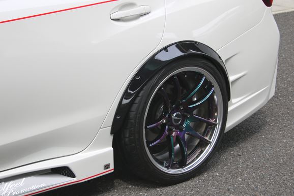 チャージスピード レヴォーグ レボーグ VM4 VMG A-F型 オーバーフェンダー リア用 50mmワイド カーボン CHARGE SPEED|シンシアモール 店