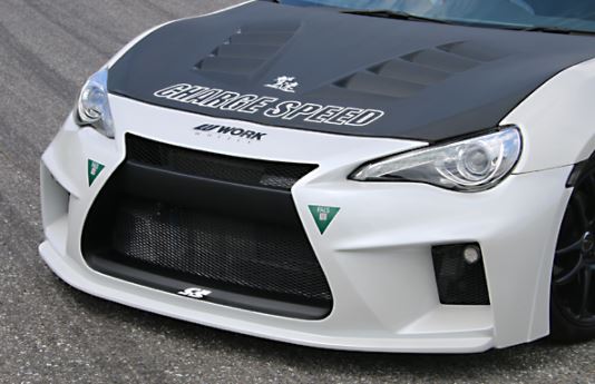チャージスピード 86 ハチロク ZN6 前期 中期 フロントバンパー タイプ2 FRP 未塗装 CHARGE SPEED 撃速CHARGE SPEED 撃速チャージスピード|シンシアモール 店