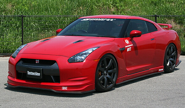 チャージスピード GT-R R35 3点セット FRP 未塗装 CHARGE SPEED BottomLine ボトムライン｜シンシアモール 店