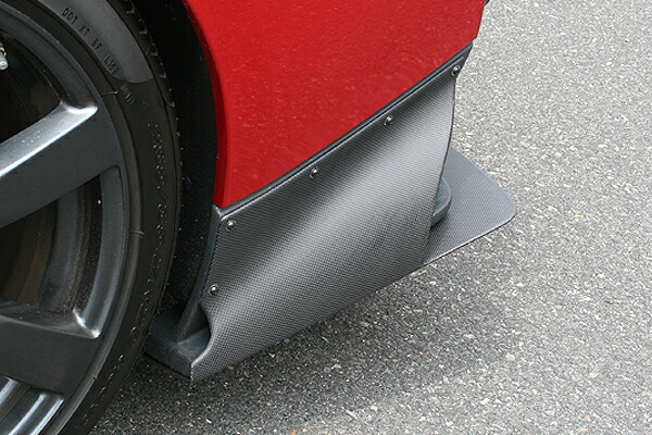 チャージスピード GT-R R35 リアアンダーサイドカウル カーボン 艶消しUVカットクリア塗装済 CHARGE SPEED BottomLine ボトムライン