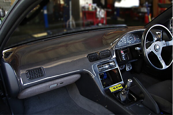 チャージスピード 180SX RPS13 ダッシュボードカバー カーボン製 CHARGE SPEED|シンシアモール 店