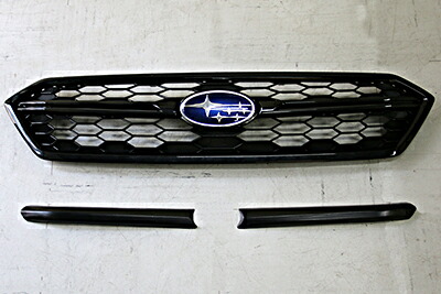 チャージスピード WRX STI VAB D型 E型 F型 G型 グリルフィニッシャー 純正グリル用 FRP/黒ゲル 未塗装 CHARGE SPEED BottomLine ボトムライン｜シンシアモール 店
