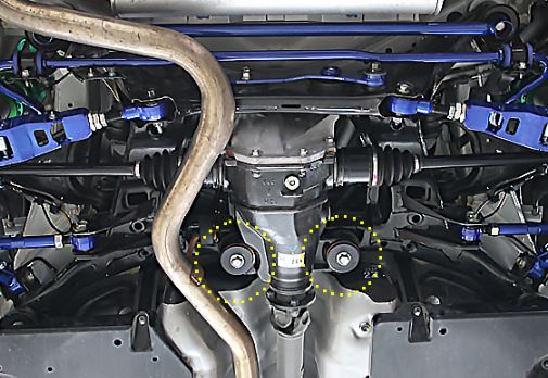 チャージスピード GR86 ハチロク ZN8 デフマウントカラー 97522 CHARGE SPEED