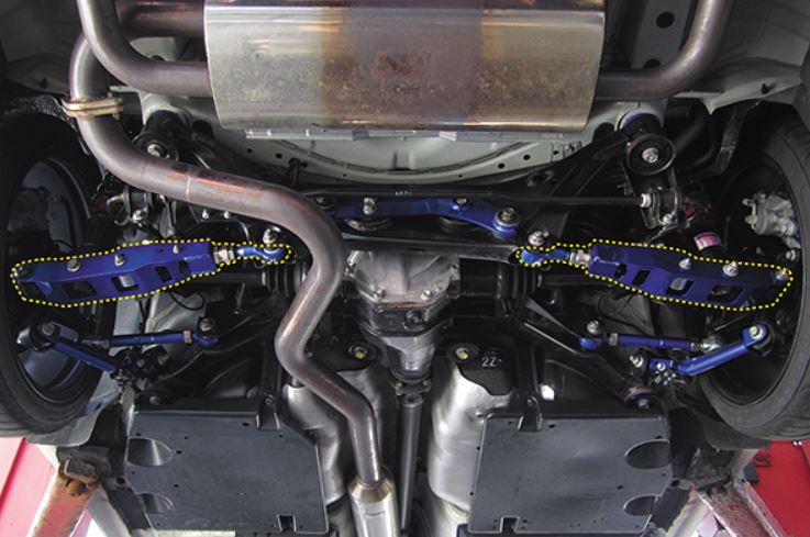 チャージスピード BRZ ZD8 調整式リアラテラルリンク 後側、ピロボール、20mm/40mmローダウン仕様 97401 CHARGE SPEED|シンシアモール 店