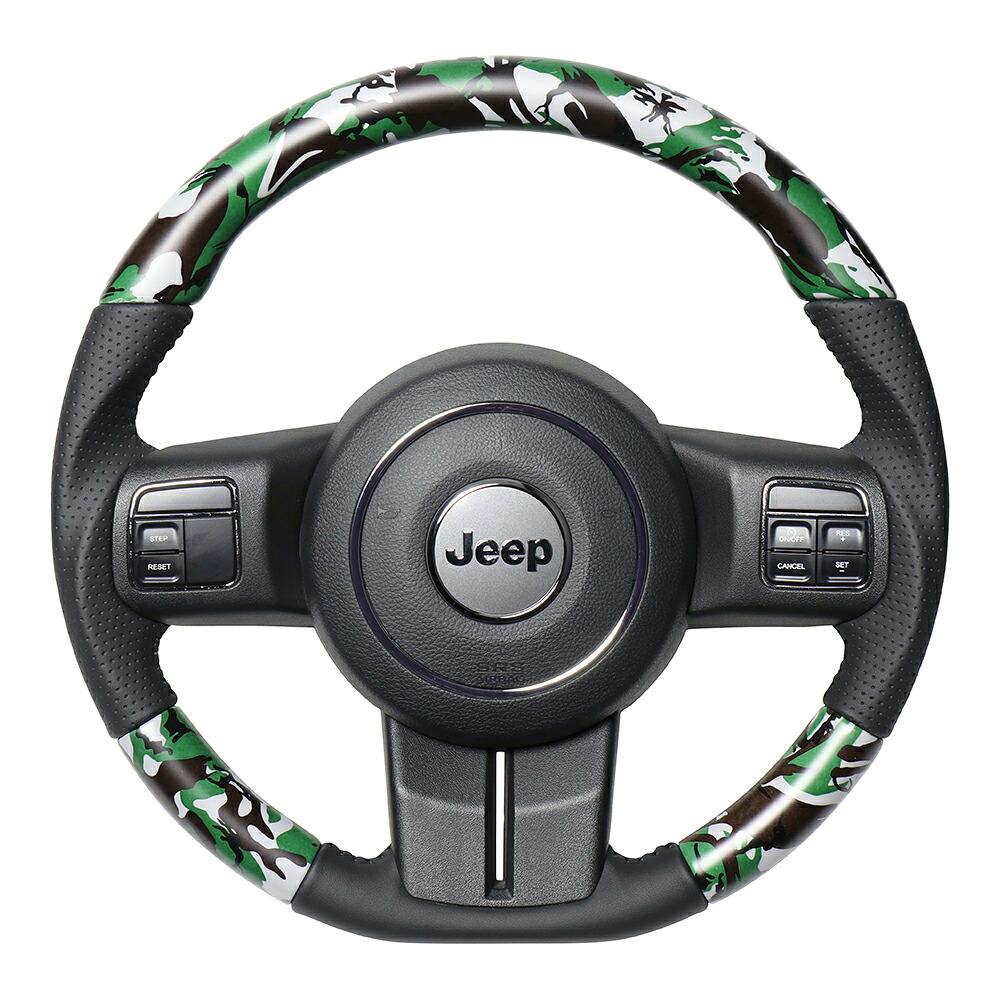 レアル JEEP ラングラー JK38S 後期 ステアリング JPA-MDT-BK REAL オリジナルシリーズ