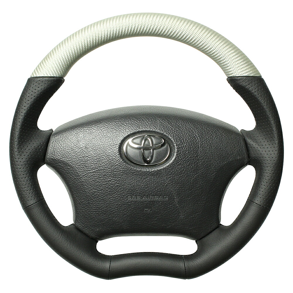 レアル ライトエース バン トラック S402 ステアリング H200-SLC-BK REAL オリジナルシリーズ