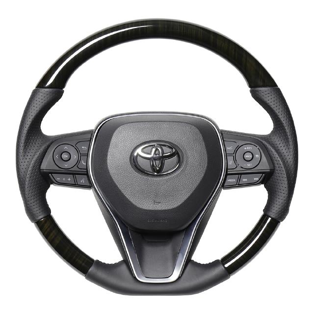 レアル RAV4 PHV ※PHV以外は不可 50系 ステアリング TYFP-55BKW REAL プレミアムシリーズ｜シンシアモール 店