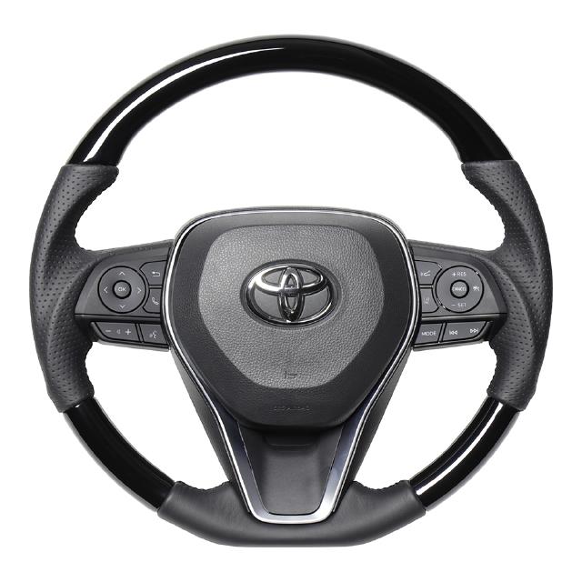 レアル RAV4 PHV ※PHV以外は不可 50系 ステアリング TYFP-PBW REAL プレミアムシリーズ