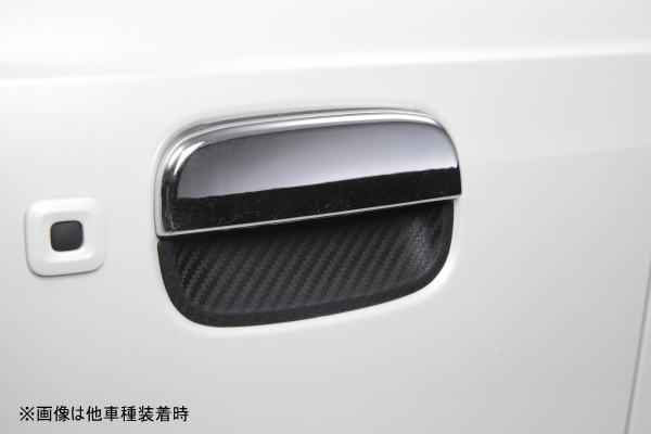ライツ スズキ車用 ドアハンドルアンダープロテクトカバー カーボン調 REIZ
