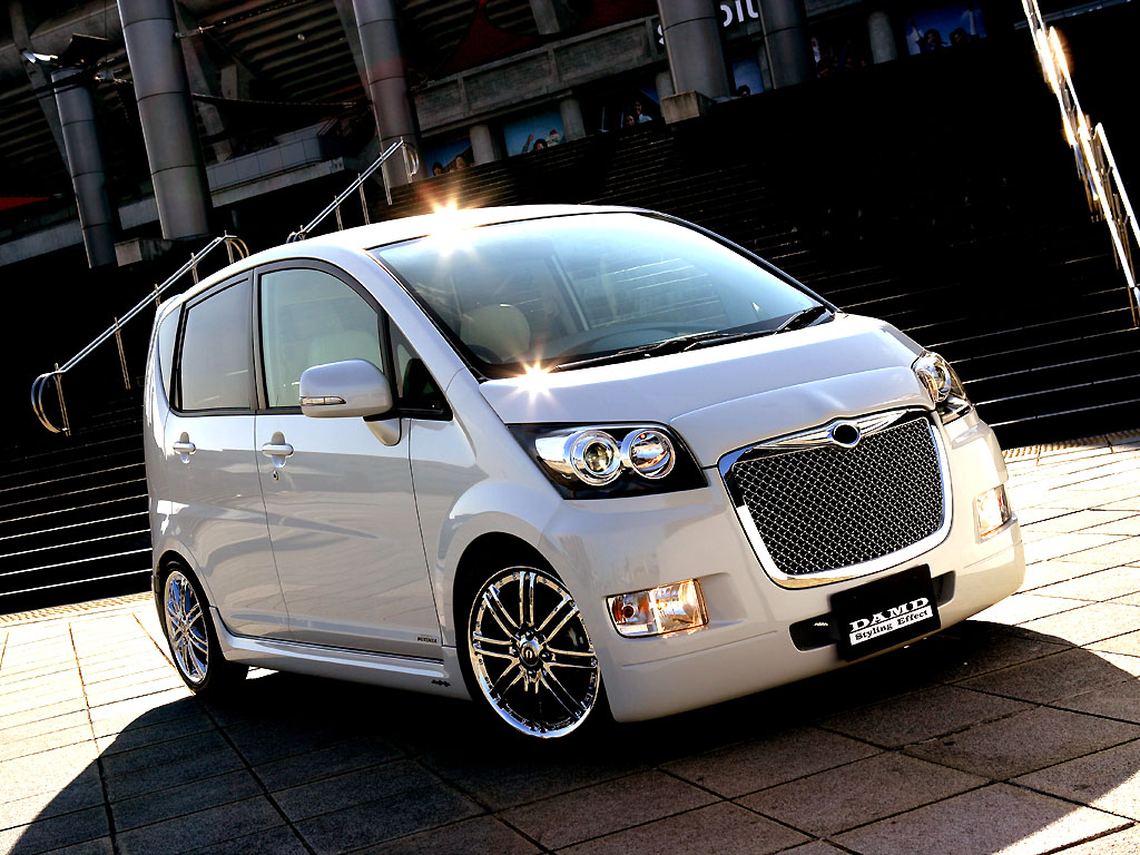 送料無料 DAMD ダムド Concept B Type2 フロントバンパー+フロントグリル 未塗装 ムーヴカスタム L175S