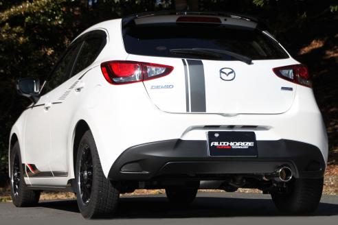 楽天市場】[フジツボ]DJ5FS デミオ(1.5DT/2WD)用マフラー(リヴィッド