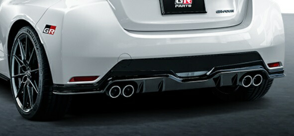 ティーアールディー ヤリス 1#系 GXPA16 MXPA12 GR リヤバンパースポイラー 予防安全パッケージ付車用 PPE MS343-52008 TRD