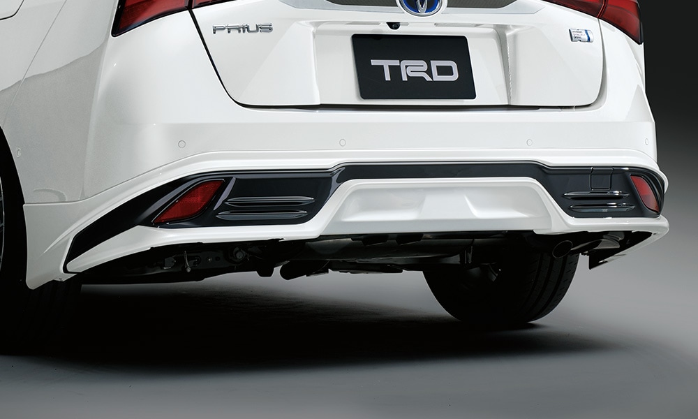 送料無料!!未使用!!未塗装!! 50プリウス TRD リヤバンパースポイラー プリウス50系(後期)専用 リアバンパースポイラー TRD