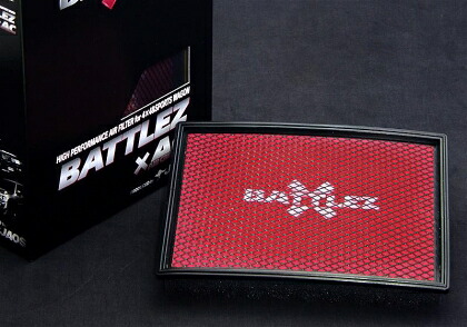 ジャオス プラド 150系 BATTLEZ エアクリーナー 4.0(V6) ウレタン(3層構造)、BATTLEZロゴ入り B730065B JAOS BATTLEZ|シンシアモール 店