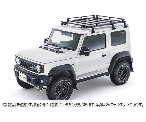 ジャオス ジムニー シエラ JB74系 ボンネットディフレクター 未塗装 B036513NP JAOS