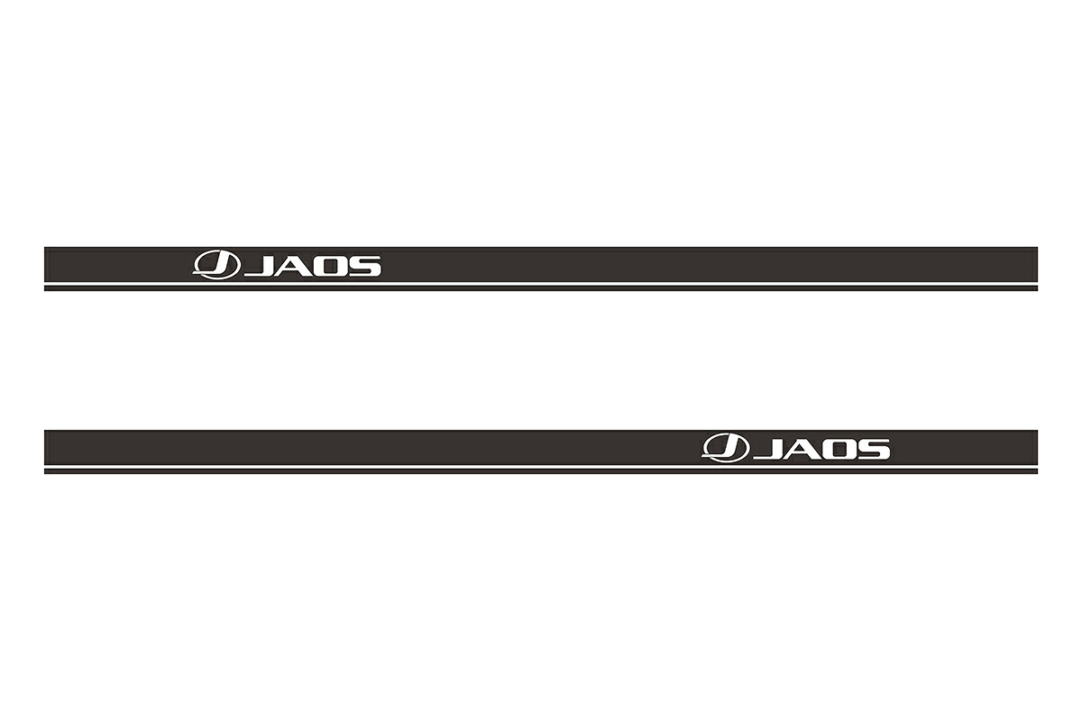 ジャオス サイドデカール シルバー PVC材 B646012 JAOS|シンシアモール 店
