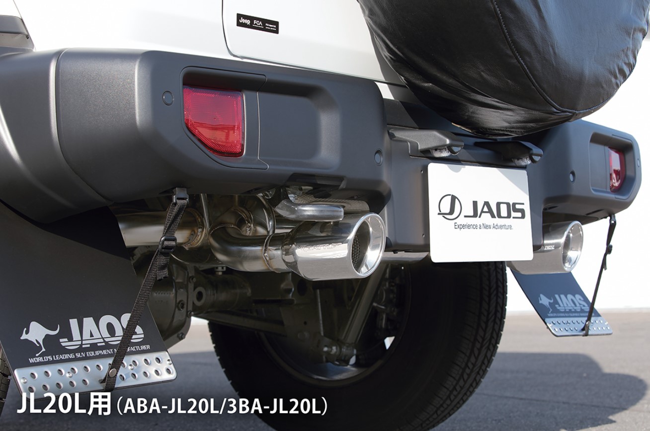 ジャオス ラングラーJL BATTLEZ マフラー ZS-W B701903B JAOS BATTLEZ