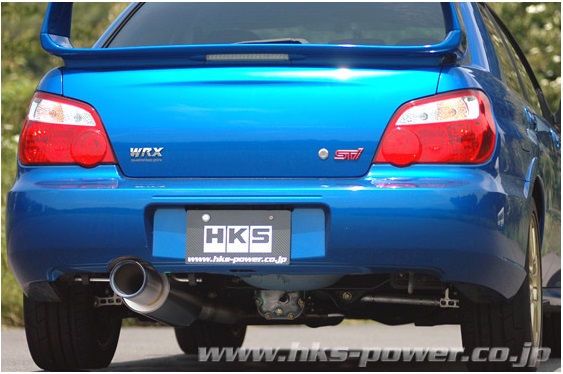 エッチケーエス インプレッサ GH-GDB マフラー 31025-AF002 HKS Hi-Power SPEC-R ハイパワースペックR