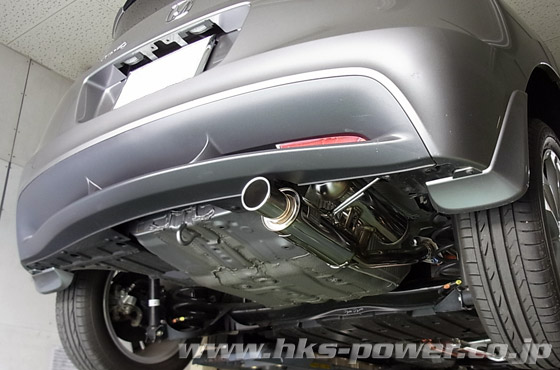 ホンダ　CR-Z CRZ HKSサイレントハイパワーマフラー silent Hi-Power：CR-Z