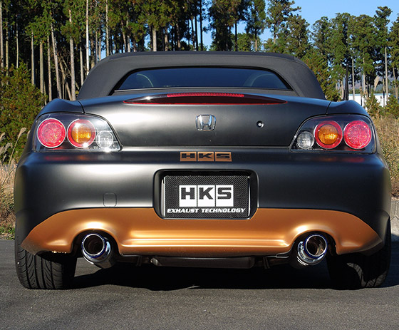 エッチケーエス S2000 GH- LA- ABA- AP1 マフラー マフラー形状 HP SUS304 高品質のステンレス材 32016-AH128 HKS Hi-Power SPEC-L II ハイパワー スペックL 2｜シンシアモール 店